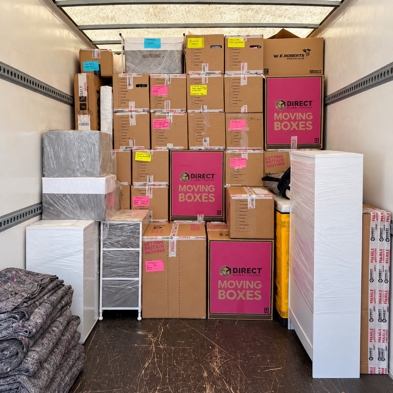Office removal and transport service in London