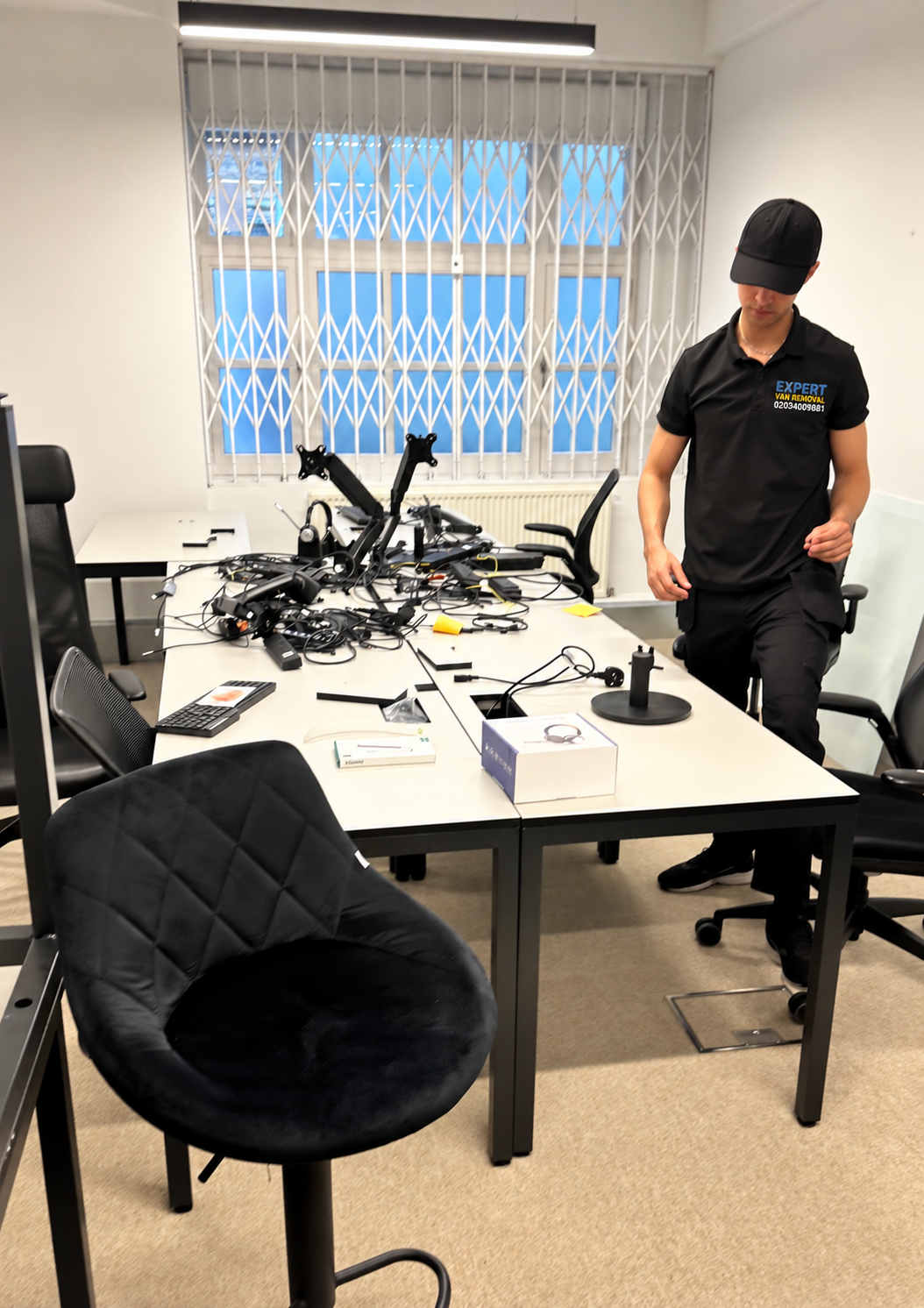 Professional office removal service in London