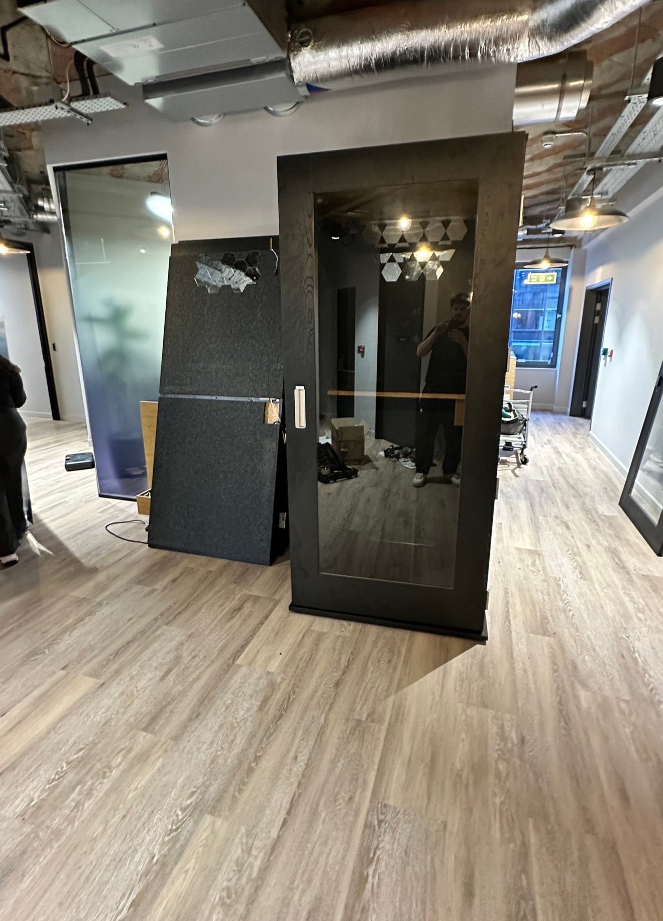 Furniture handling during an office removal